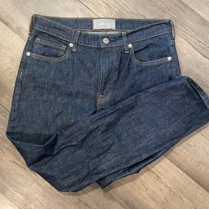 Everlane Mid Rise Skinny Jean Dark Wash